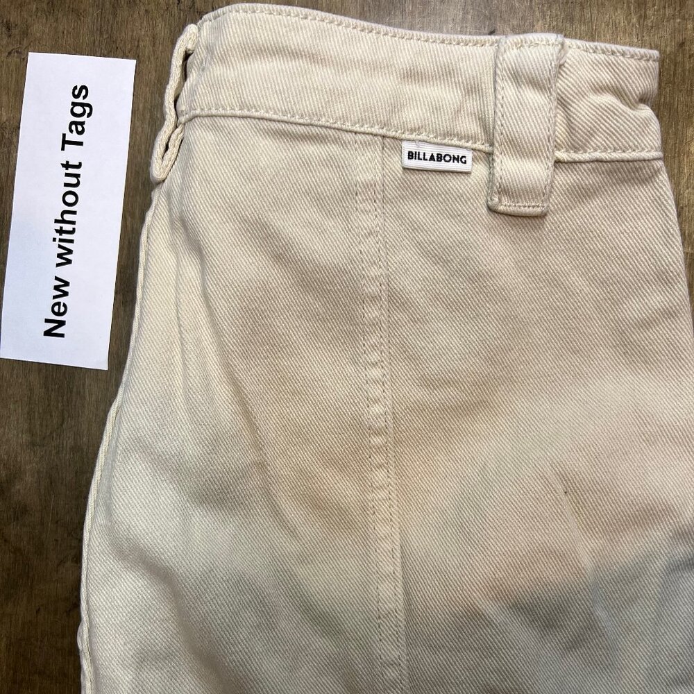 Billabong Cargo Utility Pants Cream 27